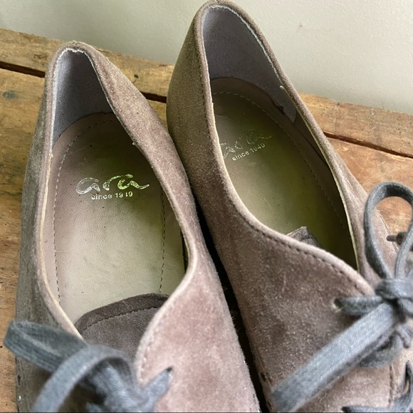 Ara Kyleigh Suede Oxfords - Picture 3 of 10